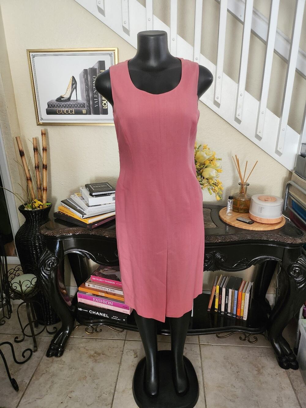 Giorgio Armani sleeveless sheath dress size 10